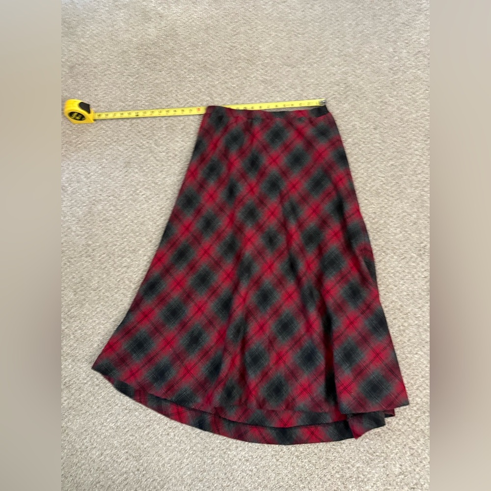 Blair Boutique Plaid Red and Black Women's Skirt